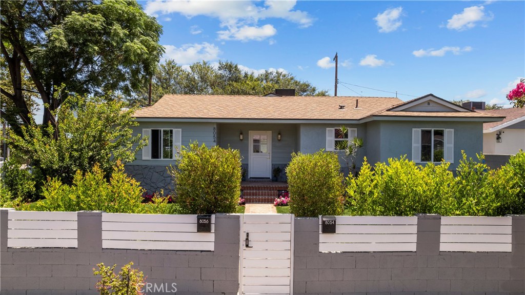 ***DREAM HOME PLUS PERMITTED ADU!!!***Welcome to 8054 & 8056 Cedros Avenue, Panorama City, CA-Elegant modern home plus ADU with stunning finishes offers privacy, space and style inside and out. Your gated private oasis with beautifully landscaped spaces to enjoy all year round. Private corner lot nestled within prime streets close to shopping, schools and freeways makes this a convenient location to call home for years to come.
Luxury abounds***8054-Main residence completely remodeled in 2024 with new plumbing, roof, central Heat and A/C, tankless water heater, interior doors, windows, custom tile, flooring, new separate electric meter and so much more…The open and spacious floor plan throughout offers Great room style-Extra large living room open to Gourmet kitchen with over sized custom island with seating, storage, farm style sink, custom cabinetry, soft close drawers, walk in panty, new appliances, separate dining area along with 4 large bedrooms including the primary bedroom with En-suite, the other 3 large bedrooms are off the entry and hallway along with full bath with custom tub/shower enclosure, gorgeous powder room, full size laundry room with sink, cabinetry and storage. All looking out onto your private yard and patio-great for indoor and outdoor lifestyle and entertaining.
***8056-Detached permitted ADU built new in 2024 mirrors many custom details found in the main residence has its’ own private entry-spacious floor plan is perfect for additional income or extended family-so many options…You’ve truly found your Dream Home PLUS then some!!!