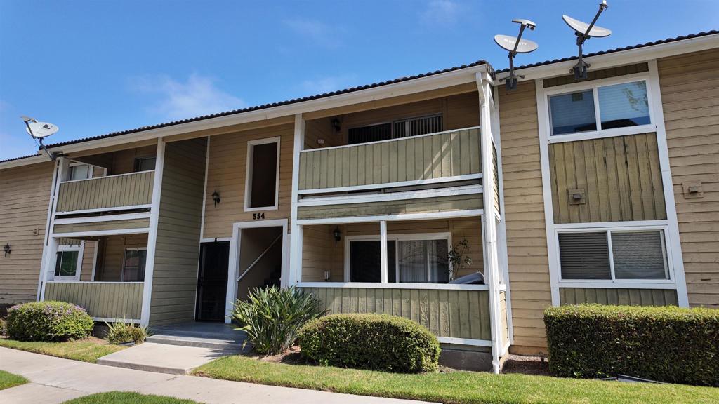 Welcome home to this beautiful well maintained lower unit 3 bedroom, 2 full bath condo centrally located in the heart of Chula Vista. Spacious open floor plan with in unit washer and dryer Hookups. Unit is located on the first floor ready to make it your own. Complex amenities include pool, clubhouse and plenty of guest parking. Detached single car garage and parking space convey with the unit. VA and FHA approved!