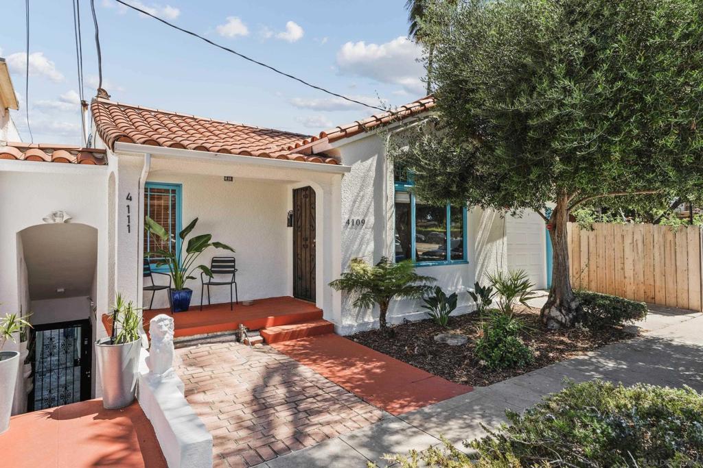 Located on Ibis Street in highly desirable North Mission Hills, this updated triplex offers two units plus a bonus ADU (unpermitted prior to current ownership) on the lowest level. Walkable to shops, dining, and grocery stores, the property sits on a 3,990 sq ft lot with lush canyon views. Street level: 3BR/1BA, 1,085 sq ft with garage and balcony. Mid level: 2BR/1BA, 975 sq ft + den/office (not in sq ft), large deck and side yard. Lower level: 1BR/1BA, 550 sq ft (unpermitted) with patio and yard. Upgrades include new roof (2020), electrical (2018), bathroom remodel/plumbing (2017), sewer line (2012), hardwood floors (2022), new decks (2022 & 2025), and fresh exterior paint. All units feature in-unit laundry, mini-split heating/AC, and modern finishes; top unit includes a dishwasher. With strong rental demand and long-term tenants in place, this is a rare investment or owner-user opportunity near Hillcrest, Balboa Park, and downtown.