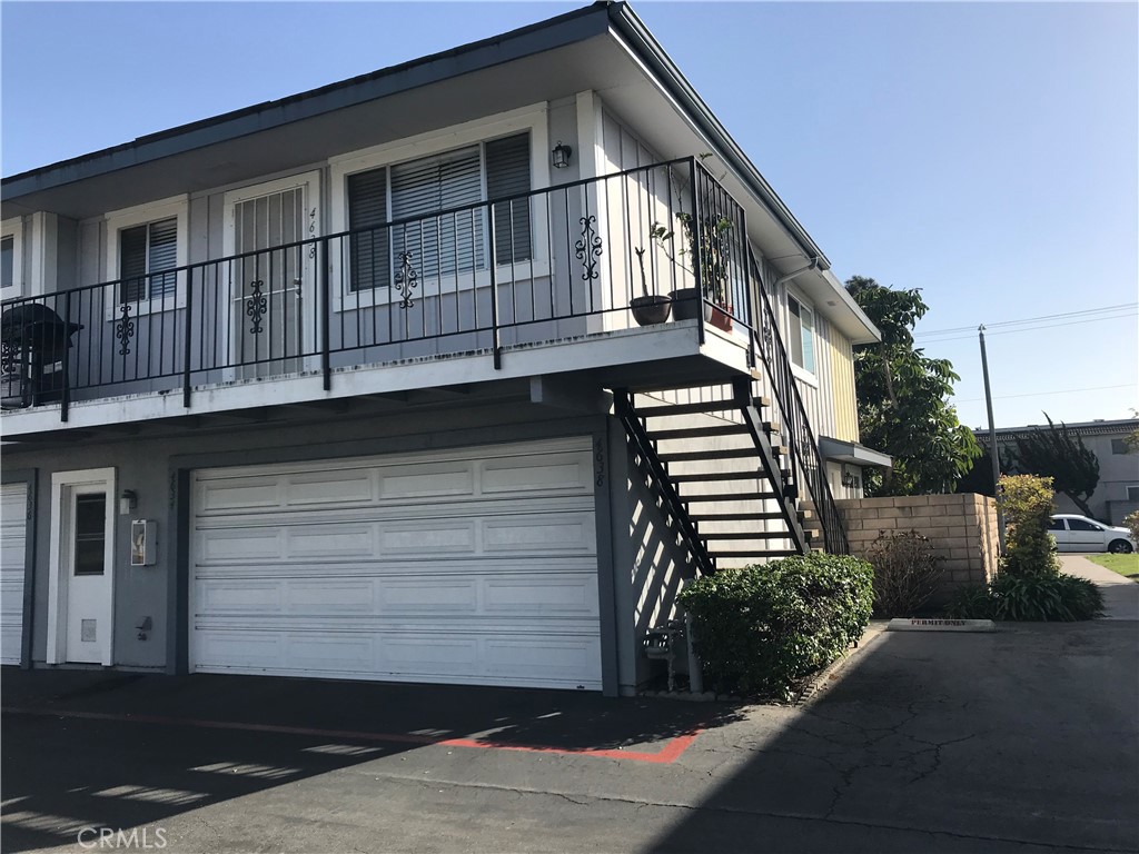 EXCELLENT 92649 LOCATION!! CLEAN, LIGHT, BRIGHT AND AIRY TOP FLOOR, END CARRIAGE UNIT ABOVE THE GARAGE IN BEACH-CLOSE HARBOR HEIGHTS VILLAS. Enjoy the sunny exposure and fresh ocean breezes that flow right into your cozy, comfortable home--Situated with no one above or below you. Entrance is via your own private balcony that opens into the spacious living room with luxury vinyl plank flooring and carpet. 2 generous-size bedrooms, one with a large nice sized walk-in closet. This wide open floor plan features adjacent dining area with ceiling fan right off the kitchen. Upgraded tiled full one bath. Other Features include: Dual Pane Windows Throughout and fresh paint. Single car garage parking and shared laundry room are directly below the home. Harbor Heights Villas is a Fabulous Beach-Close Community approximately 1 mile from the beach. Community has a sparkling pool, lush greenbelt area with mature trees, a clubhouse, sand volleyball, basketball, and a prized Huntington Harbor location! It's within an easy distance to EVERYTHING! Coffee, Donuts, Trader Joe's, Banks, Dining, Retail, Entertainment, Award-Winning Schools, Public Transportation, and Parks. Professional Photos Coming Soon.