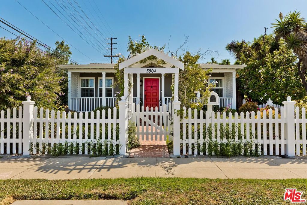 This light and bright 4 bedroom 2 bathroom home is located in the heart of Mar Vista. Moments to restaurants and shops on Abbot Kinney, nearby schools, and the beach. The updated kitchen opens to the dining room, family room and the great backyard. The primary bathroom is spacious and has been beautifully remodeled. A detached studio with AC is perfect for an at home office, playroom, gym or guest space. Call/Text Marco for all showings and inquiries 310-595-6416.