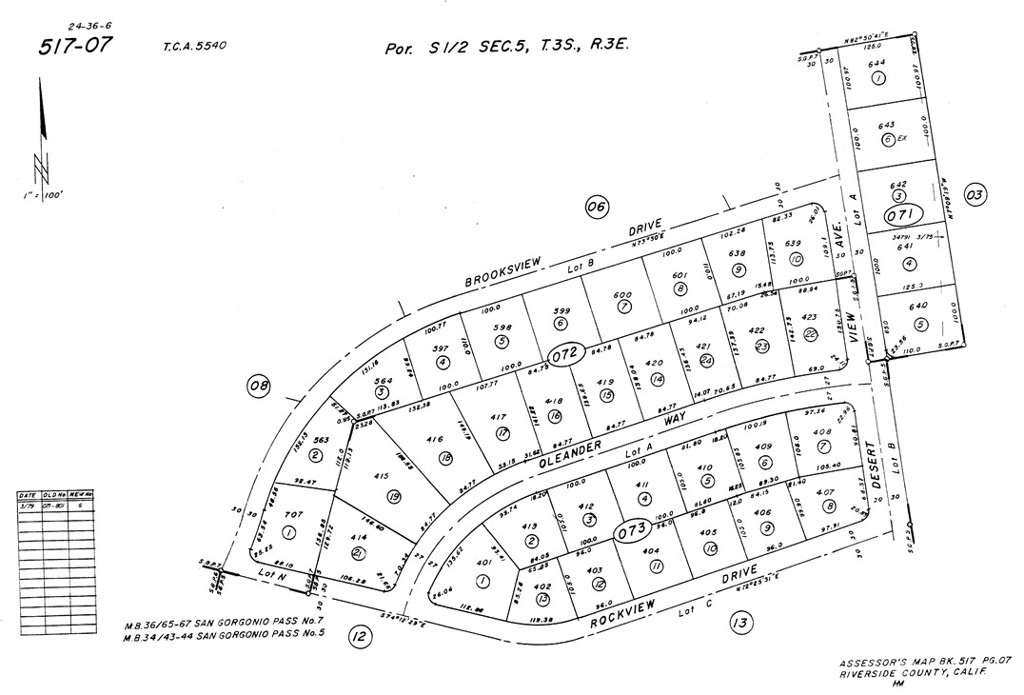 Buildable Lot in Whitewater's Peaceful Hillside setting