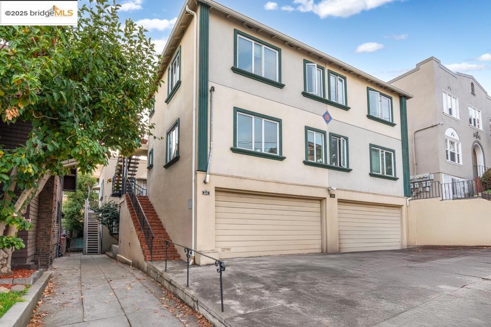 539 Mandana Blvd in Oakland offers an exceptional investment opportunity with seven units on a 5,000 SF lot. The property features a diverse unit mix, including one 3-bedroom/1-bath, one 2-bedroom/1-bath, five 1-bedroom/1-bath units, and a studio apartment. Each unit boasts hardwood flooring and kitchens equipped with gas stoves and charming vintage cabinets, with no low paying rent-controlled units. The property includes four garages, providing private parking, storage, and potential for ADU development. A full seismic retrofit and sewer lateral upgrade were completed in 2020, ensuring peace of mind. Located in Oakland's prime Grand Lake neighborhood with a Walk Score of 97, residents enjoy easy access to top-rated restaurants, cafes, schools, shopping, and public transportation.