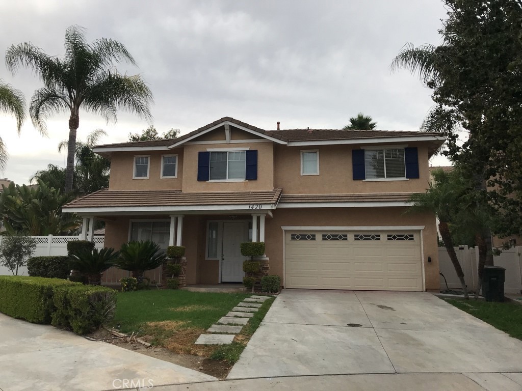 Tucked away on a quiet cul-de-sac, this spacious two-story home offers 4 bedrooms, 3 baths, and over 2,200 sq. ft. of living space. Perfect for entertaining or relaxing, the backyard features a sparkling pool and spa, a lighted gazebo, fruit trees, and raised garden beds.
Inside, the updated kitchen shines with quartz counters, stylish gold hardware, a modern faucet, and a generous island. Designer curtains add a touch of elegance throughout the home. Upstairs, you’ll find all four bedrooms including a spacious primary suite.
An enclosed sunroom provides flexible space—ideal for a game room, home gym, or hobby area. The 240-volt charger in the garage makes EV charging convenient.
This home truly combines comfort, style, and functionality in the desirable Sycamore Canyon neighborhood. Pet friendly. One year lease. Pool service included with rent.