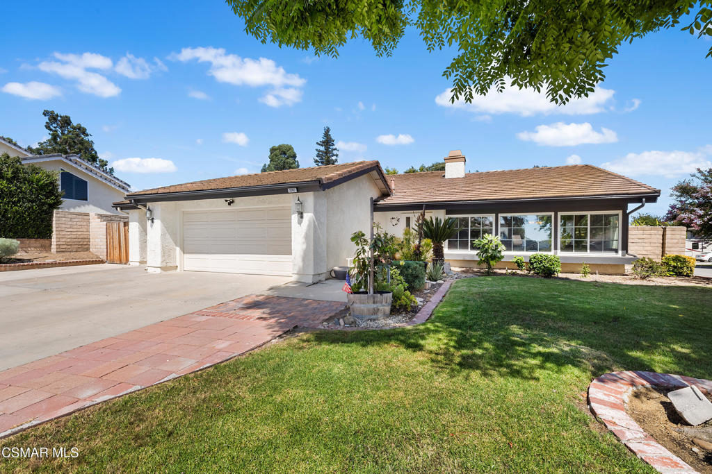 Rare opportunity to own this property on a spacious .41-acre sweeping corner lot in one of Simi Valley's most desireable neighborhoods.The residence offers 4 bedroom, 3 bathrooms and a dedicated office/guest room with close to 2,500sf of living space with a functional layout, updated kitchen and generous room sizes. There is a fully detached guest house featuring 2 bedrooms/1 bathroom + garage at RV height, with its own private entrance - ideal for extended family or rental income. Plenty of outdoor space, privacy and flexibility. There is solar and a Tesla Powerwall that will need to be assumed but does provide significant cost savings!