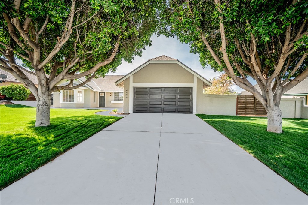 This is the One! Charming ONE-Story Home in Desirable Riverside. This beautifully updated single-story home offers stunning curb appeal, modern upgrades, and a prime location. Featuring 3 bedrooms, 2 bathrooms, and an open functional floor plan, this home perfectly blends comfort and modern living. Recent upgrades include NEW laminate wood flooring, NEW carpet in the bedrooms, NEW ceiling fans, and fresh interior and exterior paint. The spacious primary suite boasts a private French door to the backyard—perfect for enjoying your morning coffee or evening breeze.
The kitchen showcases Nice cabinets, Granite countertops, a New stylish tile backsplash, and stainless-steel appliances with sink. Recessed lighting and modern fixtures enhance the bright and inviting space. Both bathrooms have been updated with contemporary shower tile work for a sleek, modern feel. Step outside to the beautifully landscaped front and backyard—ideal for relaxing, entertaining, or hosting weekend barbecues. Additional highlights include an attached two-car garage with a long driveway..., NO HOA, and convenient access to hospitals, restaurants, schools, mall, and the freeway. This move-in ready home won’t last long—schedule your private tour today and discover the perfect combination of comfort, style, and convenience!