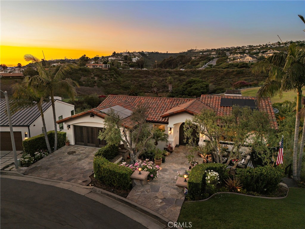 Perched above the 15th and 16th holes of the San Clemente Municipal Golf Course, this highly updated single family residence offers sweeping panoramic ocean and golf course views from multiple levels. This is Southern California coastal living at its finest—highly updated with designer upgrades throughout. Enjoy expansive ocean vistas from the large deck space, perfect for relaxing or entertaining, while watching golfers and sunsets over the Pacific. Inside, the home features a modern open-concept layout with abundant natural light, updated finishes, and seamless indoor-outdoor flow. The 4 bedroom home has large bedrooms and updated bathrooms across the three levels of the home. The spacious private yard provides a rare combination of privacy and open views, ideal for hosting or simply enjoying the peaceful surroundings. This is a rare opportunity to lease a thoughtfully upgraded home in one of San Clemente’s most sought-after locations.