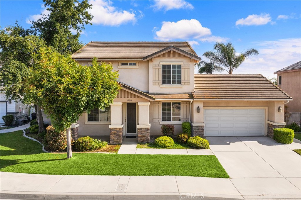 Welcome to this beautiful 4-bedroom, 3-bathroom single-family home nestled in the Baldwin Park neighborhood. Built in 2005, this well-maintained two-story residence offers 2,139 sq ft of comfortable living space on a 4,843 sq ft lot. The main level features a bedroom and full bathroom—perfect for guests or multi-generational living. Upstairs, the spacious primary suite includes a walk-in closet, dual vanities, a soaking tub, and a separate shower. Two additional bedrooms that are conveniently located adjacent to the bathroom, and the upstairs laundry room adds everyday ease. The open-concept kitchen boasts a center island, tile countertops, walk-in pantry, and flows seamlessly into the family room with a cozy fireplace. Step outside through sliding doors to a covered patio and low-maintenance backyard—ideal for relaxing or entertaining. Additional highlights include a two-car attached garage with direct access, central A/C and heating, and dual-pane windows. No HOA or Mello-Roos. Conveniently located near shopping, schools, and the 10, 605, and 210 freeways. Don’t miss this exceptional opportunity!