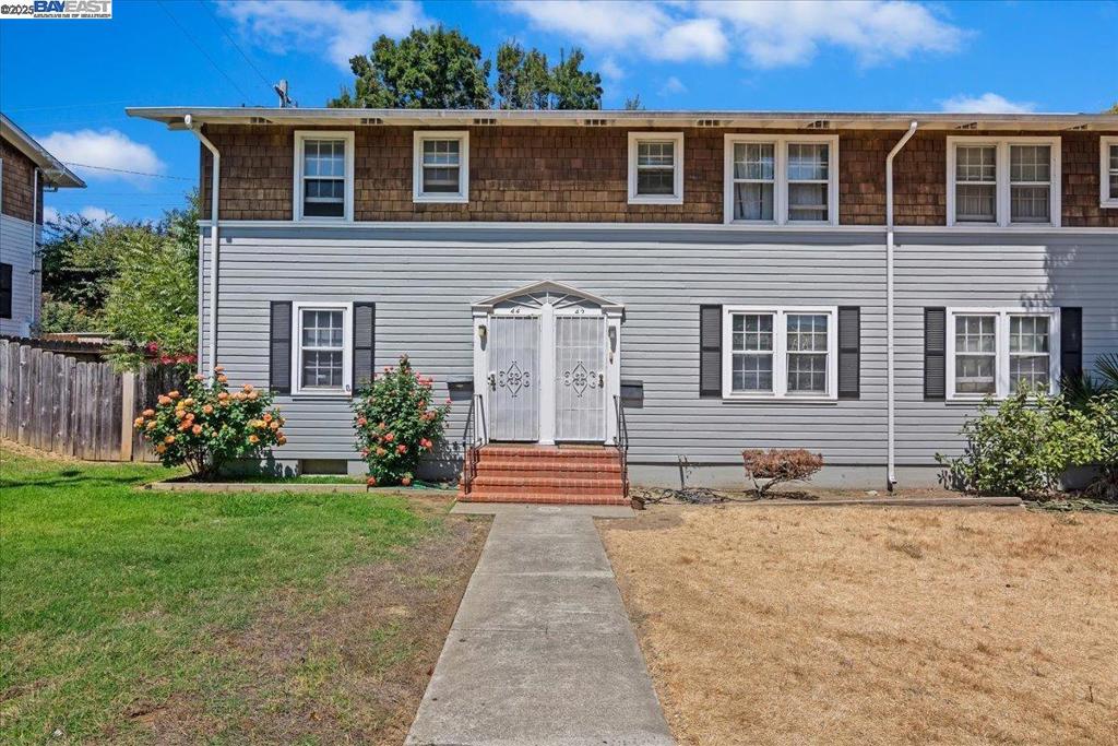 Step into this delightful 3-bedroom, 1.5-bath end unit, ready for you to call home! With pristine newer carpet & a freshly painted interior, this space radiates charm & comfort. The HOA has recently refreshed the exterior, making it even more inviting. Experience the bright & airy open floor plan, where natural light fills every room. The generously sized kitchen, perfect for an island or eat-in setup, effortlessly connects to the cozy living room—creating a wonderful space for entertaining or relaxing. Enjoy the added convenience of an indoor laundry area (stackable washer & dryer included) & a modern half bath on the main level. Venture upstairs to find three well-sized bedrooms along with a beautifully designed full bath. As a bonus, being an end unit means you’ll benefit from a spacious backyard that wraps around, lovingly cared for by the current owner. Picture yourself unwinding on your deck, soaking in the peaceful atmosphere of your garden while enjoying Vallejo's wonderful climate. With front yard upkeep, exterior maintenance, & water & sewer service covered by the HOA, this home truly offers a worry-free lifestyle Centrally located near shopping, Vallejo's waterfront, & easy access to highways, this charming condo is the perfect opportunity.