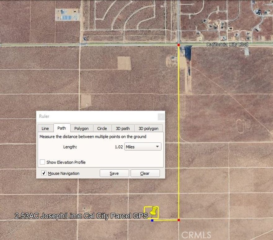 2.53 Acres of Tranquility & Opportunity – California City, CA



Discover the freedom to build your dream lifestyle on this 2.53-acre parcel nestled in the serene desert landscape of California City. Zoned O/AR (Open Space/Agricultural Residential), this versatile lot invites a range of possibilities—from crafting a peaceful personal retreat to establishing a small-scale ranchette or self-sustaining homestead. Whether you're envisioning a custom residence, agricultural use, or animal keeping, the zoning supports your vision for off-grid living with room to grow.

Located just minutes from the city center, the property offers the rare combination of expansive natural beauty and convenient access to essential amenities. Enjoy sweeping desert views, star-filled nights, and the quietude of open space—all while staying connected to the community.

This land has been held within one family for generations, offering a unique opportunity to continue its legacy. With no HOA, no known restrictions, and a flat topography ideal for development, it's a blank canvas for those who value independence, sustainability, and the timeless allure of the Mojave.

Lifestyle & Recreation:

• Central Park & Tierra Del Sol Golf Course – A scenic public space with walking trails, picnic areas, and a 9-hole golf course, just 10 minutes from the lot.

• California City MX Park – Popular with off-road enthusiasts, offering motocross tracks and desert riding terrain.

• Desert Tortoise Natural Area – A protected habitat showcasing Mojave wildlife and desert ecology, ideal for nature lovers and educational outings.

• Silver Saddle Ranch & Club – A private resort with horseback riding, fishing, and spa amenities, often used for weekend getaways and events.

Community & Services:

• California City Civic Center – Includes City Hall, the Police Department, and the local branch of the Kern County Library.

• California City Market & Local Shops – Grocery, hardware, and convenience stores within a 10–15 minute drive.

Local & Regional Employers:

• Mojave Air & Space Port – A major aerospace hub located ~30 minutes away, home to companies like Stratolaunch, Virgin Galactic, and Masten Space Systems.

• Edwards Air Force Base – One of the largest employers in the region, offering roles in engineering, logistics, and administration.

• Renewable Energy Projects – The region hosts several solar and wind farms, with ongoing opportunities in construction, maintenance, and environmental services.