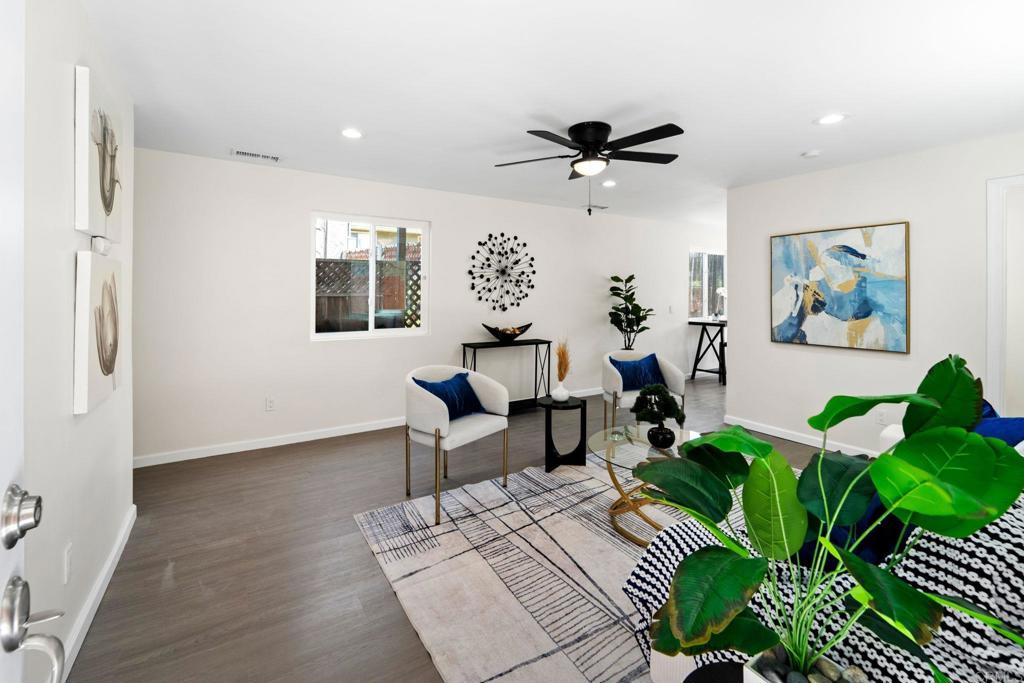 Beautifully remodeled 3 bedroom 2 ½ bath home! Has been completely updated and no expense was spared. This luxuriously upgraded home has new luxury vinyl floors thru-out, new carpet, new closets, remolded bathrooms with all new tile and vanities, all new kitchen cabinets with new quartz counter tops and brand new appliances. All bedrooms are located upstairs with half bath conveniently located on entry level. Home is ready for summer with brand new central air and new bedroom fans. Beautiful California patio cover leads into huge back yard that is completely fenced in. This home is minutes away from schools, shopping, parks and freeways.