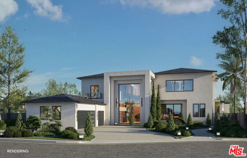 Wonderful development opportunity on a quiet cul-de-sac on a prime 18,000 sf lot in one of Granada Hills' best neighborhoods. RTI plans are ready for issue to replace the current 2,264 sf single-story home with a stunning 7,000 sf, 3-story, 5-bedroom, 5 1/2-bathroom contemporary home that includes a basement, elevator, balconies, and stunning poolside ADU.