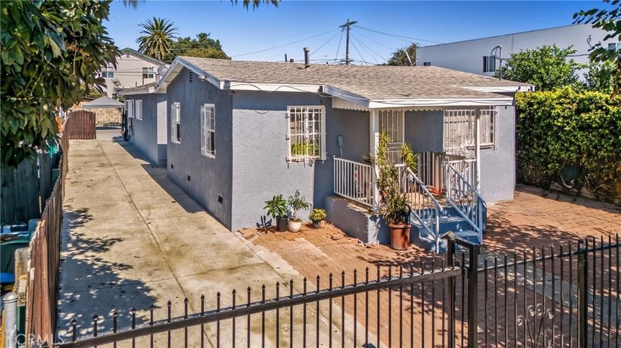 Welcome to 907 E 109th Place  an incredible opportunity for investors seeking a solid asset in South Los Angeles. This duplex features two units: one 3-bedroom, 2-bath and one 2-bedroom, 1-bath— With one of the lowest price points for income properties in the area, this is a smart entry into real estate investing or a great addition to an existing portfolio.

Once the both unit is rented at market rate, the property is projected to generate a 4.75%-5% CAP rate , making it a strong performer. This is an excellent fit for either an owner-user looking to live in one unit and rent the other, or for a pure investor.

The building spans 1,952 square feet on a 4,856 square foot lot, zoned LAR2. Priced  very aggressive, this is one of the most affordable multi-unit options in the neighborhood—don’t miss out!