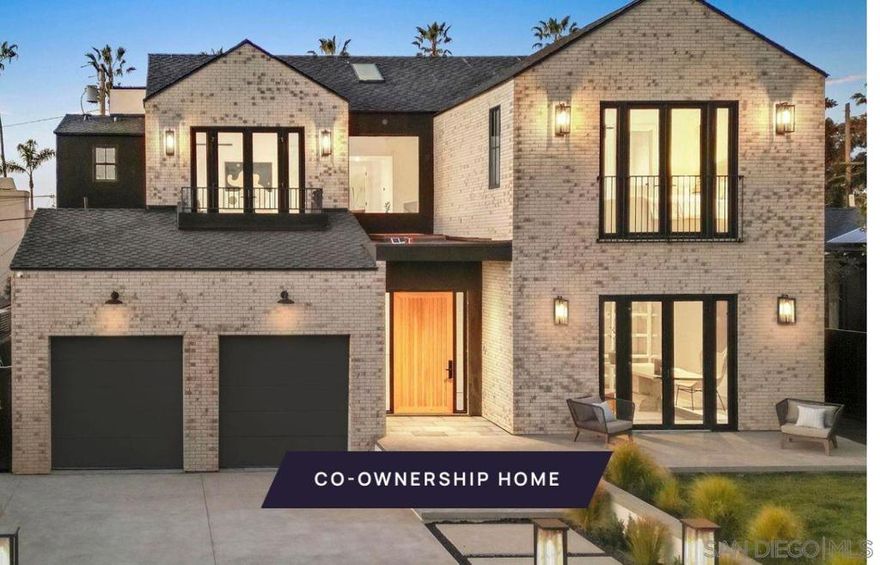 New co-ownership opportunity: Own one-eighth of this professionally managed, turnkey home by Pacaso. Steps from La Jolla’s iconic Windansea Beach, this architectural masterpiece epitomizes Southern California luxury. High ceilings and expansive floor-to-ceiling glass doors fill the home with abundant natural light, creating a seamless flow from indoors to out.  At the heart of the home, the chef’s kitchen features a 48” Wolf gas range, premium appliances, and custom woodwork. The serene primary suite offers peek ocean views, a spa-like bath, and refined finishes.  Designed for quintessential coastal living, enjoy panoramic sunset views from the rooftop deck, a resort-style backyard with pool and fireplace, and a beautifully landscaped front courtyard. Embrace the best of La Jolla’s coastal lifestyle at this truly exceptional address.