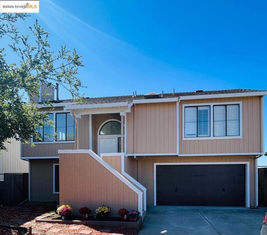 Welcome to this bright and spacious 3-bedroom 2 bath single family home nestled in the highly sought Fairview District. Thoughtfully designed with an abundance of natural light. A versatile BONUS room provides the perfect space for a home office, guest room, or 4th bedroom tailored to your lifestyle needs. Don't miss the highlight of this home, which is the sunroom, where you can relax and enjoy your morning coffee while contemplating the beautiful views of the Bay Area. With a practical layout and a location that combines the suburban charm with easy access to local amenities.