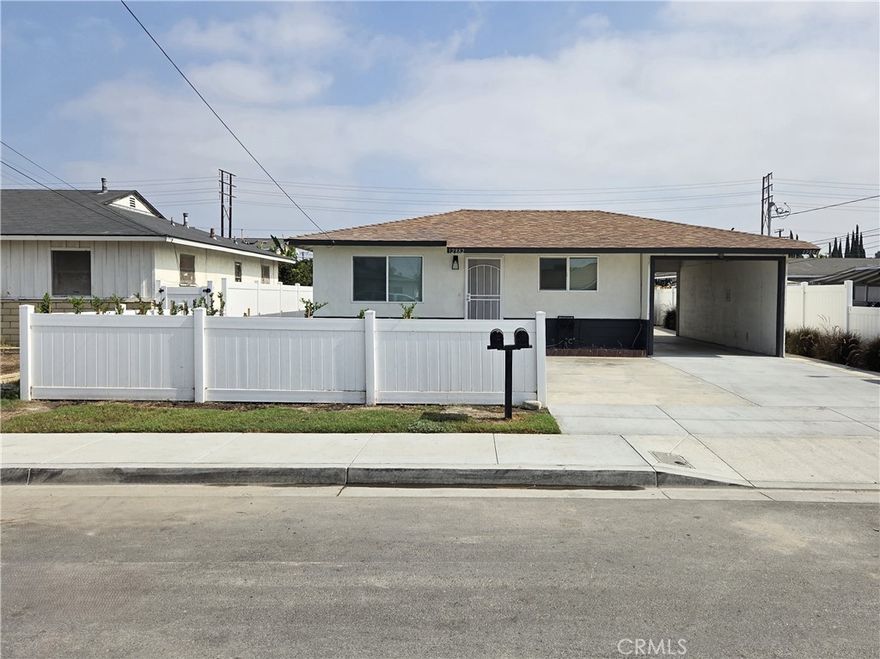 This detached front unit offers the comfort and feel of a single-family home, with its own private entrance and yard. Featuring 2 spacious bedrooms and 2 bathrooms, the home has been fully remodeled and freshly painted, complete with brand-new appliances and an in-unit washer & dryer for your convenience.



The modern kitchen and bathrooms have been tastefully updated, while recessed lighting and double-pane windows provide a bright and energy-efficient living space. Outside, enjoy a private front yard, well-maintained landscaping, and off-street parking for two cars.



Located in a prime Garden Grove location, the home is close to schools, parks, shopping, restaurants, Beach Blvd, and easy access to the 22 Freeway.



? Highlights:



-Detached 2 bed / 2 bath front home

-Fully remodeled + freshly painted

-Brand-new appliances & in-unit washer/dryer

-Recessed lights & double-pane windows

-Private yard & 2-car off-street parking

-Convenient Garden Grove location