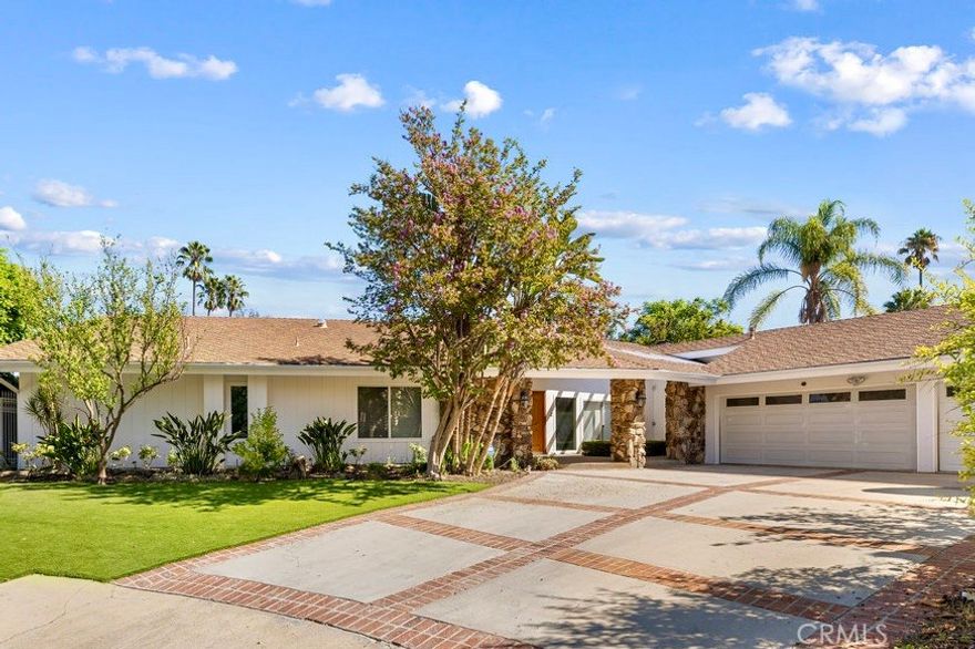 Prime Encino Lease – South of the Blvd! Tucked away on a cul-de-sac in one of Encino’s most sought-after neighborhoods, this spacious 4-bedroom, 4-bath pool home offers the perfect blend of comfort, style, and lots of space. Step inside to a bright open floor plan with gleaming hardwood floors, a sunken family room, and a dramatic double-sided glass fireplace. Walls of windows fill the home with natural light, while the game room is set up with a cozy fireplace and wet bar, and the glass doors open seamlessly to the back yard. The chef’s kitchen features a Viking range, stainless steel appliances, and ample counter space, ideal for both casual dining and gourmet cooking. The primary master-suite is a true retreat with direct pool access, a generous walk-in closet, and a spa-like bath featuring a steam shower for two with body sprays, a jacuzzi tub, dual vanities, and even a towel warmer. A private guest suite/maid’s quarters with its own entrance offers flexibility for extended family or live-in help. Outdoors, enjoy a resort-style backyard with a sparkling pool, fire pit, and expansive deck that's perfect for relaxing or entertaining year-round. Additional highlights include a 3-car garage with built-in cabinetry, abundant storage, and great location for an easy walk to restaurants and shops along Ventura Blvd.