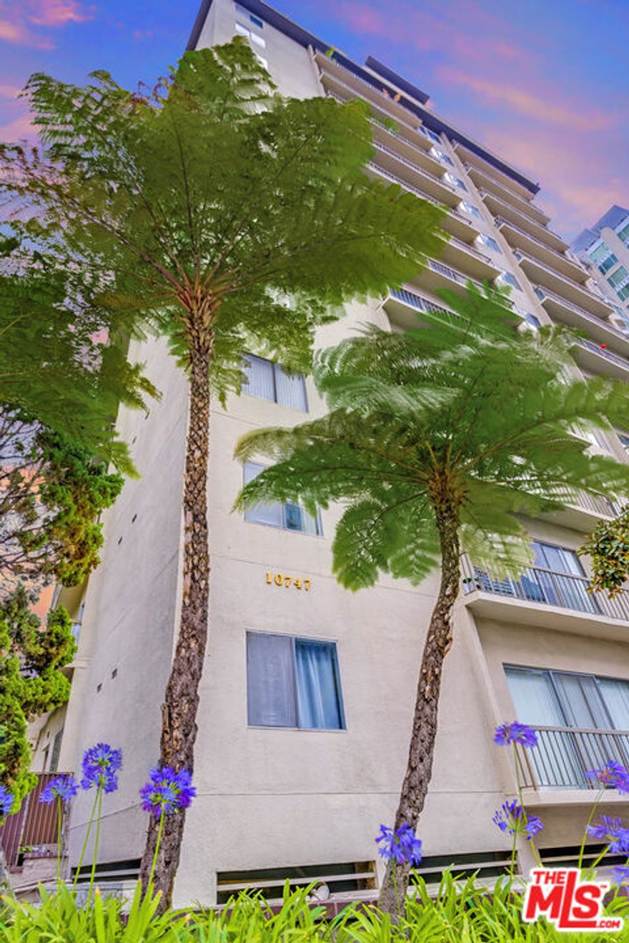 Chic. Remodeled. Bright. 2 BEDROOM + 1 1/2 BATHS. Beautifully updated throughout, this stunning condo offers a life of luxury! The bright and inviting layout is open-plan with an abundance of natural light that spills in through the oversized windows.There is a wonderful kitchen that will delight anyone who loves to cook, while the entertainer will adore the seamless flow from the kitchen into the dining area and living room. A slider door opens out to the balcony where you can start your day with a hot coffee in hand as you take in the sensational views.The split floor plan of two rooms allows for privacy and comfort and are both light-filled with ample closet space. The two bathrooms are just as impeccably appointed. 2 tandem parking spaces. Amenities include 24-hour door man, controlled building access. You will live just moments from everything Westwood, Century City and Beverly Hills have to offer! Centrally located with convenient access to freeways, shopping, dining, entertainment and more! WELCOME HOME!