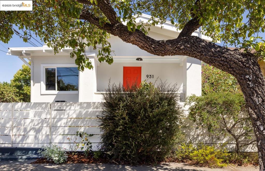 On a sunny corner lot in the heart of West Berkeley this beautifully updated bungalow has charm to spare. This is a house where lazy mornings & lively dinners are equally at home. Welcoming front porch and sweet entryway lead to generous living & dining rooms with classic recessed tray ceilings and an open airy feel. Stylish updated kitchen with plenty of counter & cabinet space. Induction range. Polished stone-topped island perfect for your bar stools and long conversations. Three sunlit bedrooms, two full baths. Big windows let the sunshine and fresh breezes in throughout the day and across the seasons, from golden afternoons to gorgeous sunsets. This is a home that shines year-round. The gardens are a private retreat full of native and edible plants irrigated by a low-maintenance greywater system. A darling detached cottage with a 3rd full bath is ideal for guests, home office, or studio. Detached garage adds even more space for a workshop, storage, bikes, or even your car. So close to so many Berkeley treasures: Berkeley Bowl, Vik’s Chaat, La Marcha, Year of the Snake Bakery, Strawberry Creek, the Marina, 4th St. shops, and so much more. Super convenient for bike, bus, rail, or car commutes. This is a home of character, community, and convenience. This is a home for you.