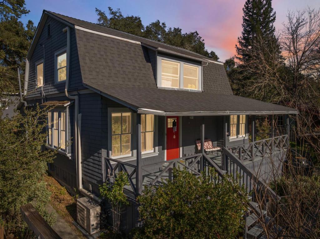 Set on a sunfilled lot in the heart of Ben Lomond, this 4bedroom, 3bath home offers a rare opportunity to own a piece of local history. Built over a century ago, it retains much of its original character, from the welcoming front porch to the mature trees and plantings that frame the property. Inside, generous windows invite in soft, natural light, creating a bright and comfortable atmosphere. The homes location places you moments from Quail Hollow Ranch, downtown shops, and other nearby amenities. Outdoors, native plants and a drip irrigation system create a lowmaintenance landscape, while the chicken coop offers a nod to the areas rural roots. This property provides a unique setting to enjoy the beauty and community of the Santa Cruz Mountains.