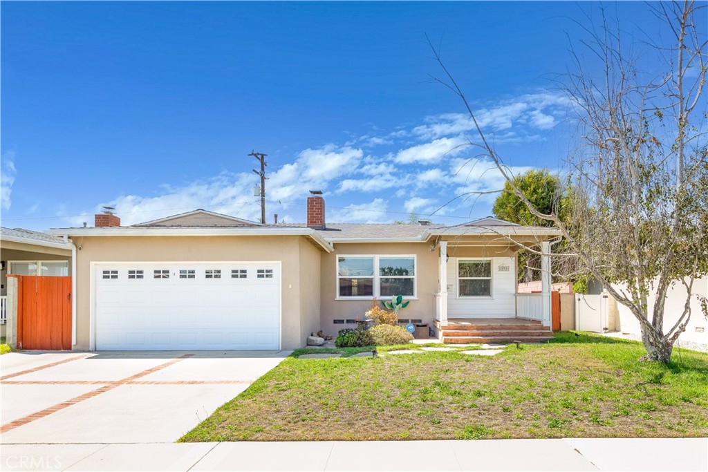 Come see this remodeled 3 bedroom 3 full bath home located mid-block on nice South Torrance street. It is close to beaches, schools, shopping and eateries. You'll enjoy the front porch that ideal to hang out and meet the neighbors. The home has a living room with fireplace off the front door and a large family room with fireplace and access to backyard at the rear of the home. Home has a remodeled kitchen with stainless steel appliances, granite counter tops and access to the side yard. There is a dining area off the kitchen. The entire home has whitewashed hard wood floors, dual paned windows and an apx. three year old AC system. The primary suite has a has two large closets and an remodeled full bath with separate tub and shower. The other two bathrooms are both remodeled full baths. The yard has auto sprinklers in the front and sprinklers in back but they are turned off. If you drive electric there is 220 wiring in the garage. Refrigerator and Stackable washer and dryer come with property. Come on by. Its honky dory.