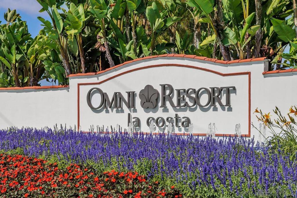 Experience the perfect blend of luxury, convenience and investment opportunity in this SINGLE-LEVEL, 2 bedroom, 2 bathroom villa at the world-renowned Omni La Costa Resort & Spa home to world-class golf, tennis, spa, pools, gym, (Sports & Golf Membership owners) shops and restaurants, all within the resort grounds. This end-unit overlooks a quiet garden and villa pool spa. This stunning fully furnished home features two fireplaces, a galley kitchen with marble countertops, Wolf cook-top, Dacor Microwave/Convection, Bosch dishwasher and SS refrigerator, plus all kitchenware, move-in-ready. Owners enjoy up to 120 days per year of personal use, in this fully DEEDED property. GENERATE INCOME! Owners have the option to rent their unit out through the Omni La Costa Resort or on their own. 12-months rental history available upon request.