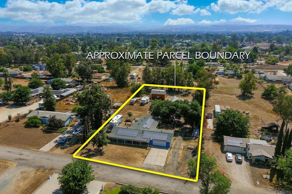 Ideal Country Living with endless possibilities on this all flat and usable 1.1 acre. PAID SOLAR for 50 panels, added another 15 panels on a Sunova Lease for $170.00 per month. The interior of the home is spacious with an inviting atmosphere for entertaining and daily modern living. Single story home in a quiet neighborhood, fully fenced with a custom barn and carport in the back of the property.