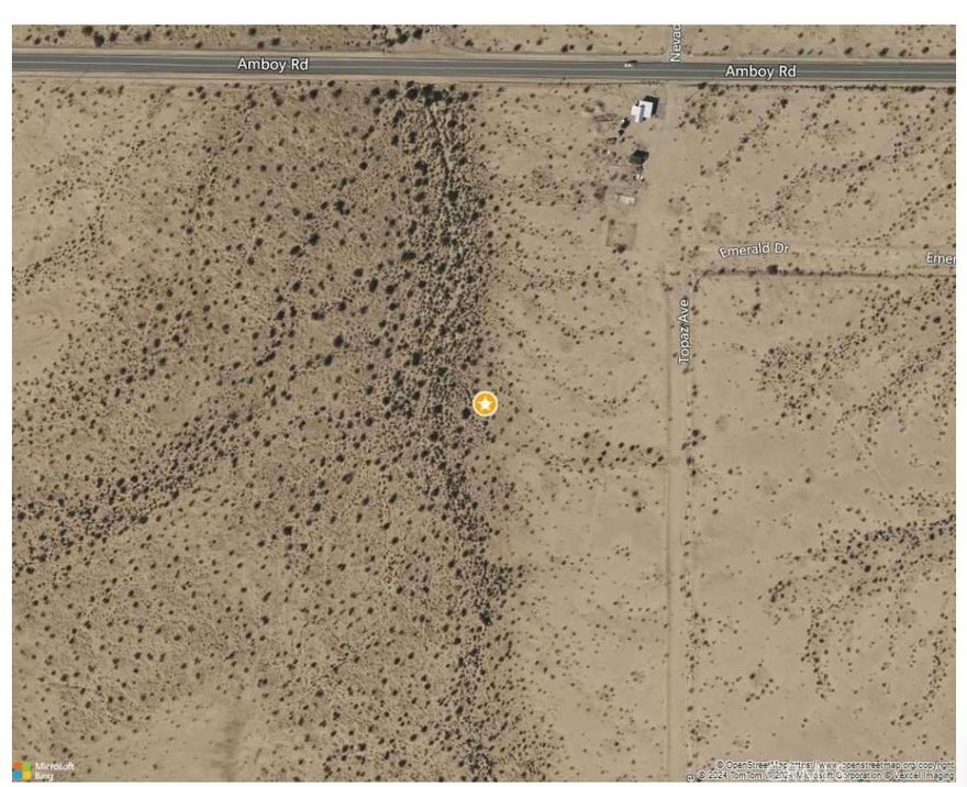 Escape to the beauty of the desert with this 2.5-acre vacant land opportunity in Wonder Valley near 29 Palms. Surrounded by open skies and panoramic mountain views, this property offers the perfect canvas to build your dream home or weekend getaway. Just minutes from Joshua Tree National Park, hiking trails, and endless outdoor adventures, this location blends serenity with natural beauty. Experience desert living at its finest.