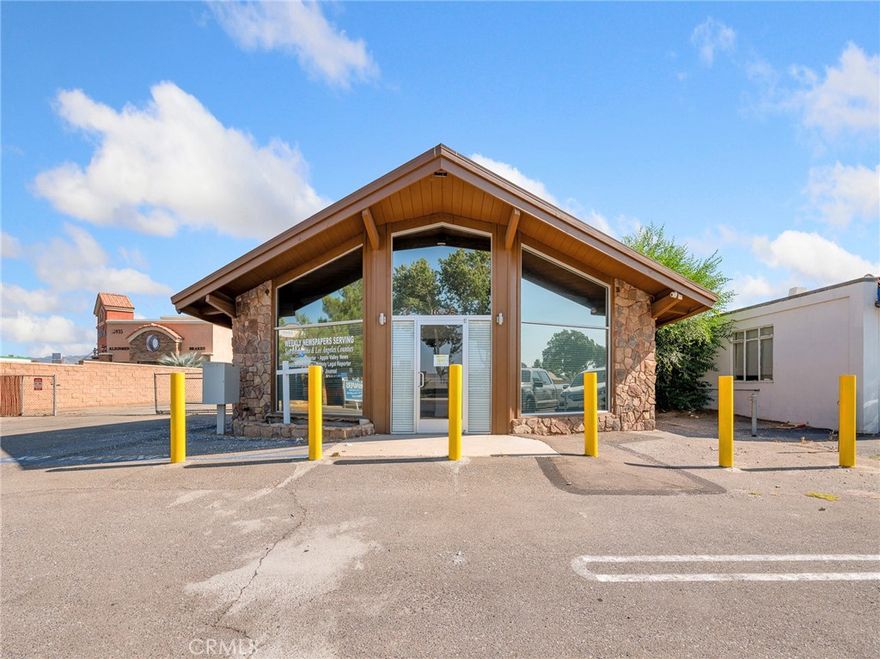 Prime Multi-Unit Office Complex in the Heart of Hesperia

Rare opportunity to own a high-visibility commercial property on Main Street in the heart of Hesperia. This well-maintained complex features six freestanding office buildings, totaling 6,291 sq ft on a 23,250 sq ft lot. Each unit offers its own private restroom, office configuration, and dedicated HVAC system. The roof was replaced in 2023, and all six units are equipped with newer individual A/C systems.

The site includes 20 on-site parking spaces and offers easy access and egress to and from Main Street. Located directly across from a large retail center, the property benefits from high vehicle and foot traffic, making it ideal for professional, medical, or service-based businesses. The front unit has been recently remodeled, showcasing updated finishes and modern touches.

This is an excellent opportunity for investors or business owners looking for a strategically located, income-generating asset in a growing commercial corridor.