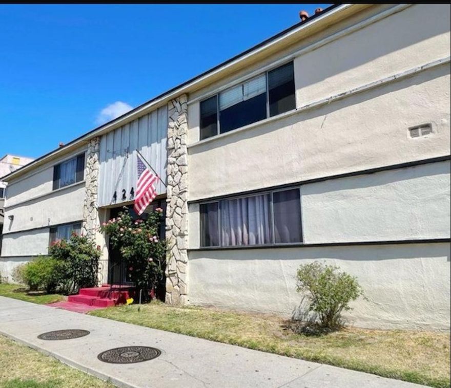 Situated minutes from the USC campus and downtown LA. This 18 unit apartment asset has tremendous potential to increase rents and profitability.
The property is well maintained in an area with high rental demand.  Most units have been upgraded.  There is ample parking and extensive upgrades to the infrastructure. Inspection subject to an accepted offer.  Email listing agents for full financials.  No seller financing.  do not disturb tenants.  Six tenants are section 8.
.