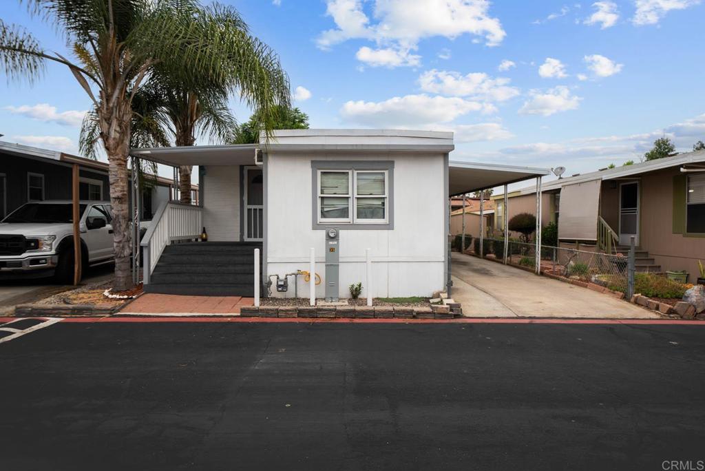 Welcome to your new home! This 3 bedroom, 1.5 bath mobile home is the perfect blend of comfort and affordability. With 660 sq ft of thoughtfully designed space, it’s a great fit for first-time buyers, downsizers, or anyone searching for a cozy retreat in El Cajon. Inside, you’ll find a welcoming living area filled with natural light, a practical kitchen with plenty of storage, and three versatile bedrooms that can serve as sleeping space, an office, or guest rooms. The additional half bath makes daily living even more convenient. This home offers easy access to Parkway Plaza Mall, local dining, and major freeways, putting shopping, entertainment, and commuting right at your fingertips.