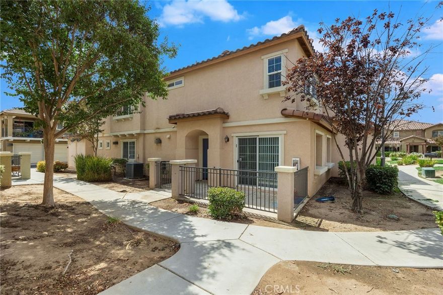Do not disturb the tenant! 3 Bedrooms & 3 full Baths in Palacio De Oro North! This pleasant condo community is located within walking distance to stores, restaurants, and Victoriano Park in Moreno Valley, California. Built in 2007. Residents are drawn to Palacio De Oro North because of the incredible amenities, the quiet neighborhood, and the great location. It is also a short distance to schools, Moreno Valley Lake, the Moreno Valley College, Box Spring Mountain, and the Norton Younglove Reserve. This community offers a playground, paseos, barbecue area, gated security, and 2-car attached garage. Tenant occupied paying $2,795/month. See Showing Instructions for Virtual Tour Link.