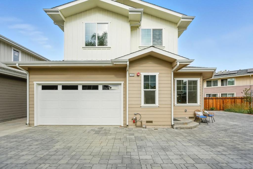 Newly completed home in the quaint San Tomas Area of Campbell. Top quality craftsmanship and finishes. Open-concept floorplan ideal for modern living. High-end amenities include central A/C, recessed lighting, and solar system. Luxurious design with light hardwood floors, detailed raised-panel cabinetry, textured tiles, and quartz countertops. Spa-inspired bathrooms. Ground floor junior suite for office or guest quarters. Chefs kitchen in cream tones with large island, double sinks, and stainless steel appliances. Contemporary, linear fireplace in living room, with abundance of natural light. Sliding doors to private patio and newly landscaped private back yard. Upstairs reveal 2 guest bedrooms sharing an elegant hallway bath, and a spacious laundry room. Serene primary suite is light and bright. Oversized walk-in closet. High-end ensuite bathroom with dual sinks and industrial glass shower door. Finished attached 2-car garage for flexible use. Easy access to routes 85, 17 & 280. Only 2 miles to Netflix. Close to private schools like Harker and award-winning public schools like Forest Hill Elementary. Call it home today!