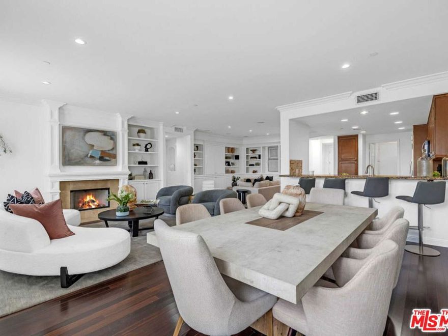 Listing is still under contract, please do not contact owner. Proud to present this bright, west facing Beverly Hills proper penthouse with high ceilings and an open floor plan. Take advantage of all of Beverly Hills cities bests such as the top rated school district. Residence 304 boasts a foyer with sky light, marble counters tops, stainless steel appliances, built in custom cabinets in living area and hardwood flooring. The unit is also equipped with sound speakers that connects easily to your phone. The spacious master suite features walk-in closet, fireplace, with a primary bath that is complete with dual sinks, a vanity, and a separate tub and shower. The guest bedroom also features an en-suite bathroom. This penthouse combines luxury, comfort in the world renowned Beverly Hills, close to all the top restaurants, shops, and grocery stores!