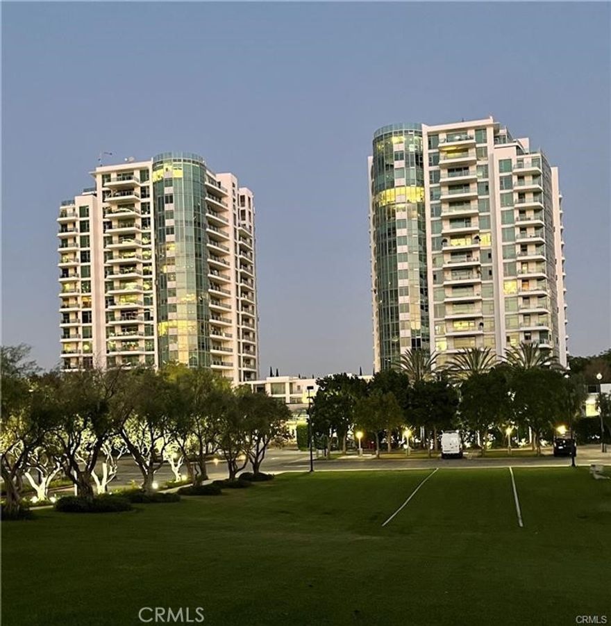FULLY FURNISHED. NOTE: IT CANNOT BE LEASED UNFURNISHED. Magnificent unit on the 15th floor of luxurious Marquee high-rise building. Enjoy stunning views from the unit’s amazing panoramic views, captivating sunsets and gorgeous city lights at night from every room! Rarely available larger unit on the 15th floor in ultra modern Marquee high-rise towers located in heart of Irvine. The unit is very spacious and is eloquently appointed with granite counter tops, top of the line stainless steel appliances, large closets, two large balconies, floor to ceiling windows, and more. The luxury Marquee high-rise offers its residents resort-style amenities, including 24-hour guard-gated entrance, concierge, swimming pool, spa, fitness center, business center, theater, lounge, billiards room, outdoor bbq area, and playground. It is only a few minutes to UCI, high-class shopping, fine dining, entertainment and OC's most beautiful beaches. The best lifestyle to experience in a high-rise residence and the top-rated safe community in the nation. Lease price includes internet, water, gas, trash, and all the amenities.