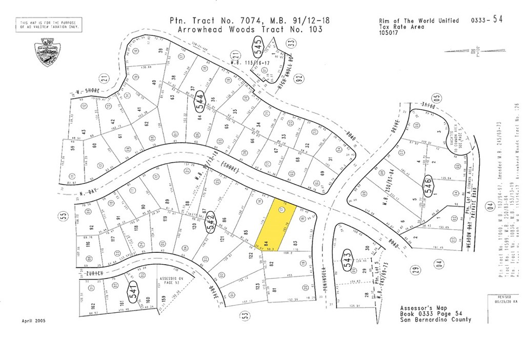 Arrowhead Woods (AWHW) - Land