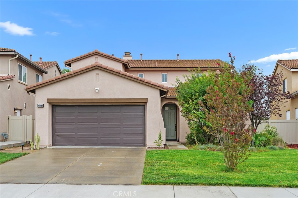 Golf-course home on a quiet cul-de-sac with a tranquil pond separating the backyard from the fairway for privacy and views. Spacious 5-bed, 3-bath layout offers a downstairs guest bedroom and full bath. Upstairs, the primary suite is joined by three additional bedrooms—each with scenic views and ideal flexibility for an office or hobby room. Throughout the home you’ll find recessed lighting in every room, new flooring and carpet, and fresh paint for a bright, modern feel. Features include a Ring doorbell, three Wyze motion-sensor floodlight cameras, Kasa smart switches, automatic curtains, and an Ecobee thermostat, all controllable by app or voice. Additional highlights: QuietCool whole-house fan, single basin kitchen sink, mature fruit trees (Meyer lemon, key lime, grapefruit, orange), bird-friendly first-floor windows, and a backyard that is a true birder’s oasis, visited by a wide variety of native and migratory species. Low tax rate and no HOA add to the appeal.