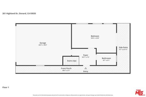 Tiny photo for 261 Highland Dr, Oxnard, CA 93035 (MLS # 26828665)