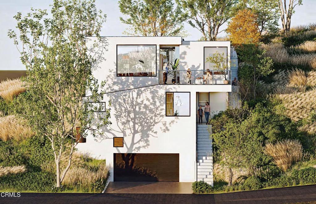 Don't miss this chance to build a home in the peaceful hills of Mt. Washington, one of Los Angeles' most sought-after neighborhoods. This 6,322 square foot lot comes with ready-to-issue (RTI) approved plans for a beautifully designed 2,501 square foot modern residence, plus an attached two-car garage. The approved design features three bedrooms, three full bathrooms, a powder room, and a flexible fourth bedroom or office. With 10-foot ceilings, oversized windows, and multiple skylights, the home is designed to be filled with natural light throughout the day. Pocket sliding doors open to a spacious front deck and an expansive two-level rear patio, offering seamless indoor-outdoor living and panoramic views of the surrounding hills and distant mountains. Located in a quiet residential hillside community, this property offers both privacy and access to the best of Northeast LA. You're just minutes from Highland Park, Eagle Rock, and Downtown Los Angeles. Enjoy nearby green spaces like Elyria Canyon Park, Cleland Park, and the LA River Greenway, with easy access to nearby freeways for a streamlined commute. This is a unique opportunity to bring a stunning architectural vision to life in one of LA's most desirable and dynamic neighborhoods.