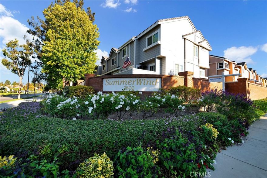 Welcome to Summerwind, one of Torrance’s most desirable gated communities! This move-in ready townhouse offers a bright and spacious layout. Both bedrooms feature vaulted ceilings and en-suite full bathrooms, with a convenient powder room on the main level. Tucked quietly inside the complex, this unit enjoys privacy and minimal through traffic. The well-maintained community offers three swimming pools (including one with a clubhouse and kitchen for private events), a playground, gazebo, and lush grassy areas throughout. Ideally located in the heart of Torrance—just moments from Wilson Park, Del Amo Fashion Center, award winning Torrance schools, and popular local restaurants. A perfect blend of comfort, convenience, and community living!