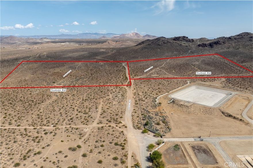 MAJOR PRICE REDUCTION ! Sellers anxious to sell this 74 +/- acres which is prime for development in growing community of Rosamond. Includes two APN #'s 472-030-01 & 472-020-04.  These adjoining parcels would be perfect for a tract of homes. Slight raise in elevation could create some nice home sites with beautiful views. Seller has a will serve letter from the Rosamond Community Services District.