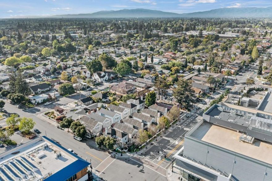 Enviably set in the heart of downtown Sunnyvale, this captivating 3-bed, 2.5-bath residence is a must-see! Towering trees, verdant foliage, and white picket fencing all lend to this delightful abodes storybook appeal. Fall in love with a bright, open interior where sunlight streams through expansive windows, filling the soaring ceilings over the fireplace-warmed living room. The kitchen is replete with stainless steel appliances, ample cabinetry, a pantry, and gleaming countertops. Retire to the comfortable bedrooms upstairs, where the generous primary suite features bay windows, a walk-in closet, and a refreshing ensuite. Notables include a side patio and a large, built-in 2-car garage. With shops, restaurants, Caltrain, and other conveniences nearby, why wait? Come for a tour while this gorgeous gem is still available!