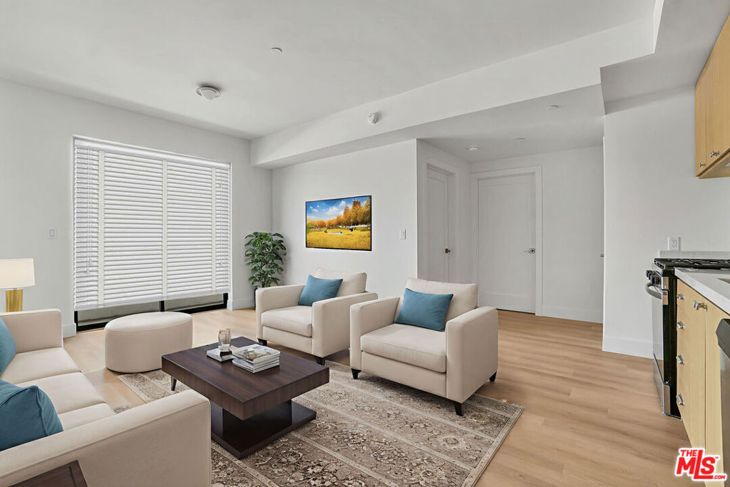 Discover elevated urban living in Westwood's newest modern apartment community. Perfectly tailored for professionals, students, and families, this brand-new construction 16 unit complex blends modern style with comfort and functionality. Be the first resident! Apartment 502 is middle unit and features a 2 bedroom/2 bathroom open concept layout with an abundance of natural light. It's equipped with new stainless steel appliances, in-unit laundry, and central air and heat. Enjoy the ease of secure underground parking and working remotely from the rooftop deck. 1822 Overland is centrally located to major employment, freeways, and points of interest alike. Residents will enjoy the short 1.5 mile or less proximity to the UCLA campus, Century City Mall, the 405 freeway, and the upcoming Metro Purple Line extension stops at Wilshire/Gayley and Constellation/Avenue of the Stars. Don't miss this opportunity your new luxury lifestyle awaits!