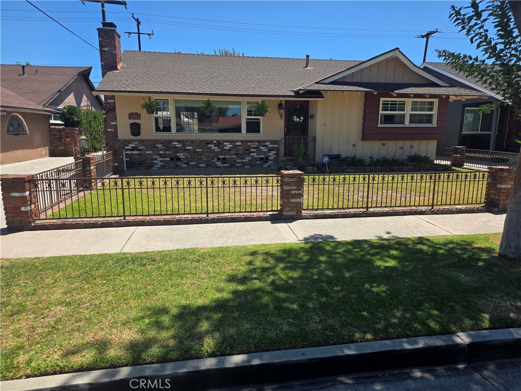 PRICE TO SELL! Charming 3-Bed | 2-Bath Home with Income-Generating ADU
Welcome to 10012 Faywood St—a beautifully updated single-level home nestled on a quiet Bellflower cul-de-sac. Built in 1957 and lovingly refreshed, the main residence spans approximately 1,437 sq ft and sits on a generous 6,223–6,225 sq ft lot. Inside, you’ll find three spacious bedrooms (including a master suite with separate tub and shower), a cozy living room with wood fireplace, formal dining room with French doors opening to the backyard, and a large kitchen with tile flooring and open flow throughout.
The highlight is the recently built 400 sq ft ADU (constructed in 2024), offering a mini-split HVAC system, laminate wood flooring, and its own private entrance—ideal as a guest suite or rental unit for supplemental income. The lot includes a Tesla charging station, and long driveway (RV capable). Privacy fencing and mature landscaping create a relaxing backyard retreat.
This property combines modern amenities, flexible living arrangements, and excellent location near schools, shopping, and major freeways.