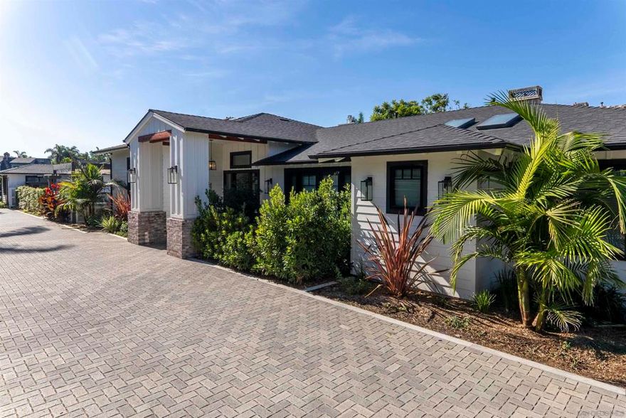 Step into the heart of Leucadia, where the ideal fusion of contemporary coastal farmhouse living and modern luxury awaits on over half an acre of secluded living. The great room is the heart of Fulvia Street, an open and inviting space where family and friends gather and share stories. Discover a haven of sport, relaxation and rejuvenation with a full sized pickle ball court, saltwater pool, spa, Clearlight infrared sauna, and refreshing cold plunge. It’s the perfect place to unwind, recharge, and take a moment for yourself in the comfort of your own home.