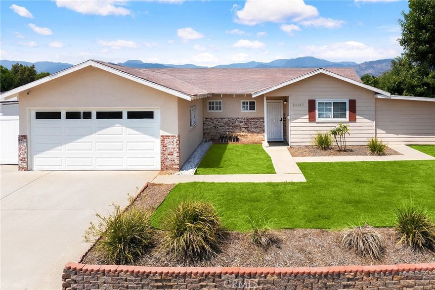 Welcome to a beautiful single-story home located in a quiet Covina neighborhood within the sought-after Charter Oak Unified School District.  This wonderful property has a 4 spacious bedrooms and 2 bathrooms with a large kitchen. It offers an ideal floor plan for your family. The property was just remodeled 3 years ago. Laminated wood flooring, recessed lighting, and dual-pane windows that bring in tons of natural light. The kitchen has upgraded countertops, stainless steel appliances, and ample cabinet space.  The primary suite includes a private en-suite bathroom. In the living room there are sliding glass doors that will lead you to the huge yard. The large backyard Is perfect for entertainment. The expansive concrete driveway allows for convenient parking for family and guests. RV parking is available. Located near parks, shopping, restaurants, and major freeways, this home blends comfort, style, and a prime location ready for you to move in and enjoy. MUST SEE!