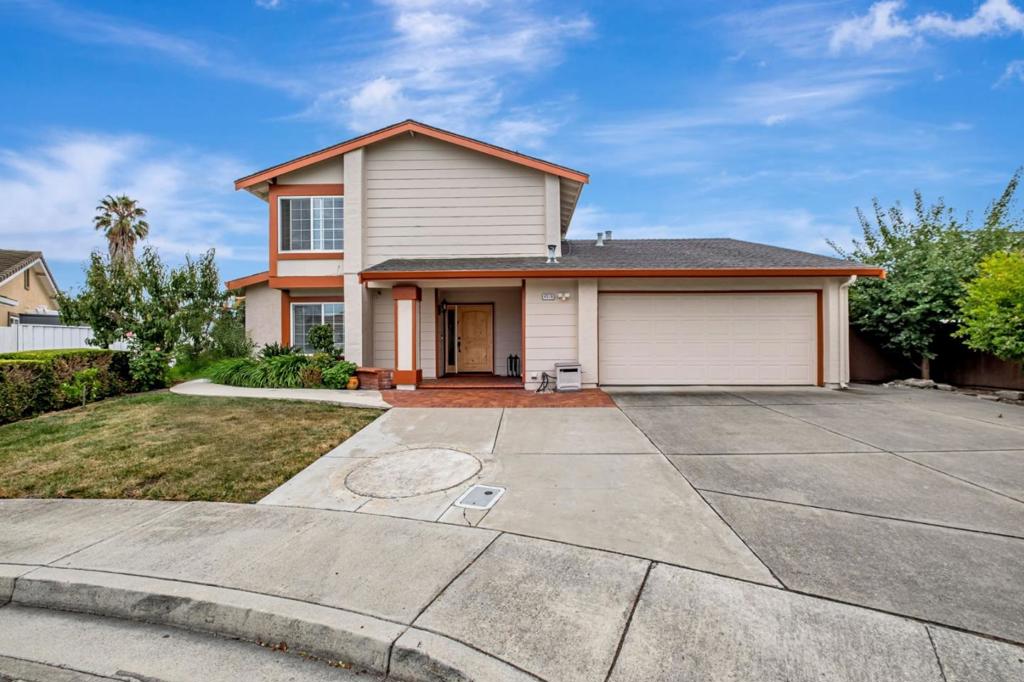Nestled on a wide cul-de-sac in Fremont's highly desirable Ardenwood neighborhood, home to top-rated schools ranked in the top 5% in CA this residence combines comfort, functionality, and modern updates on a generous lot. This 5-BR, 4-bth, 2,372 SF property has been thoughtfully reconfigured to create an open and spacious feel. The ground floor features a convenient bedroom w a door to the exterior and full bath, ideal for guests, possible rental or multi-gen living. An expanded family room flows seamlessly into the modernized kitchen, which boasts updated cabinetry, countertops, and BOSH appliances. All bathrooms throughout the home have been stylishly updated. Upstairs, you'll find 4 additional bedrooms, including a luxurious expanded primary suite. Formerly two separate rooms, the master now enjoys abundant space and a custom oversized walk-in closet, offering both functionality and retreat-like comfort. The 6,139 sf lot is larger than average allowing for plenty of parking and curb appeal. The cul-de-sac adds to the homes peaceful setting while still being close to parks, shopping, commuter routes, and top schools. This is a rare opportunity to own a spacious, updated home with an exceptional layout in one of Fremont's most sought-after neighborhoods.