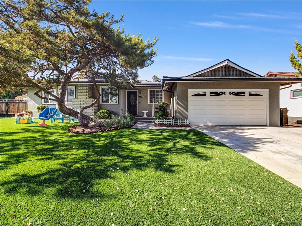 Welcome to your dream home at 1353 Hallwood Ct, Upland, CA, located on a cul-de-sac! This beautifully renovated property offers the perfect blend of modern upgrades and ultimate entertainment potential. Featuring 3 bedrooms, 2 bathrooms, plus a versatile bonus room, this home is designed for comfort and flexibility—whether you need a playroom, a fourth bedroom, or an entertainment space. Step inside to discover a fully updated interior, including a brand-new kitchen with quartz countertops, stunning walk-in showers in the updated bathrooms, a new water heater, new AC, and energy-efficient Tesla solar panels. The backyard is your personal resort! Enjoy the sparkling pool with temperature-regulated water, allowing for year-round use, and a thrilling water slide with a waterfall feature—perfect for unforgettable gatherings with family and friends. An attached 2-car garage completes this move-in-ready gem. Don’t miss the chance to own this exceptional Upland home with endless possibilities for living and entertaining.