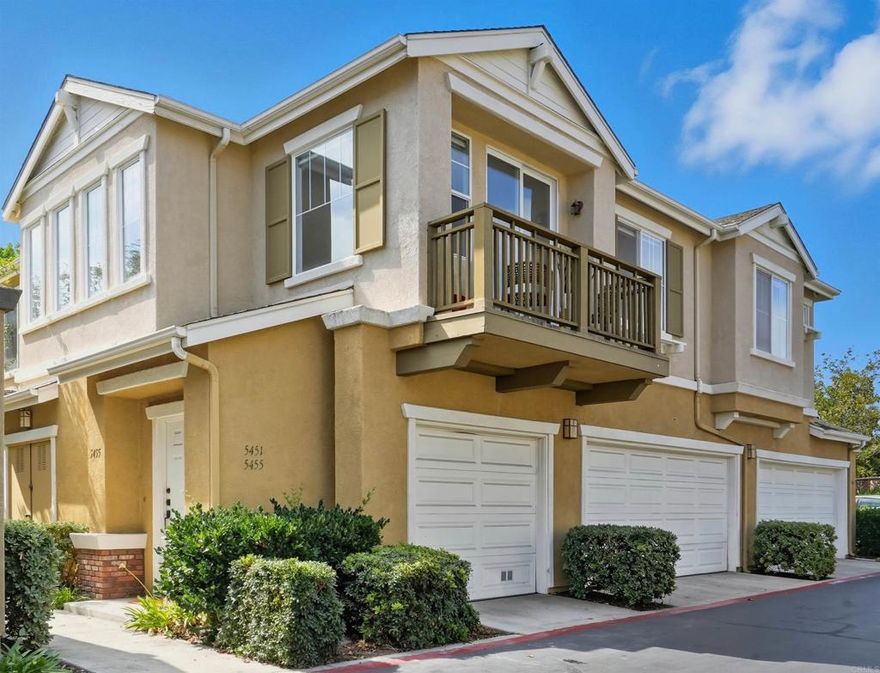 Beautifully Remodeled Home in Gated Community | Low HOA Fee | Move-In Ready. This stunning 2BR/2BA home offers the perfect blend of comfort, style, and convenience. Step inside to discover an open-concept living, dining, and kitchen area that flows onto a private balcony—ideal for morning coffee or evening relaxation. The modern kitchen features sleek quartz countertops and updated finishes. The large primary suite is a true retreat, complete with a charming window seat, dual closets, fully remodeled en-suite bath with a walk-in shower and contemporary fixtures. The second bathroom has been updated for a cohesive, modern feel as well. This home is packed with upgrades including fresh interior paint, new flooring, new kitchen appliances, new quartz countertops in both the kitchen and primary bath, new window coverings, stylish designer light fixtures/ceiling fans, elegant glass-paned closet doors. Newer A/C unit and water heater., Attached one-car garage with epoxy floor, in home laundry closet, and a well-maintained community setting. Walkable to schools, parks, shopping & dining. This home truly checks all the boxes!