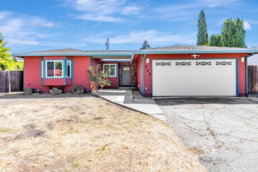 Opportunity Awaits! This 4 bed | 2 bath home is ready for a complete makeover, offering the perfect canvas for your vision. The spacious floor plan features both a separate family room and living room ideal for entertaining or everyday living. Situated on a generous cul-de-sac lot, the backyard is a blank slate awaiting your dream design. Located in the heart of Silicon Valley, you'll be just minutes from vibrant downtown Mountain View with its eclectic restaurants, popular Sunday Farmers' Market and convenient Caltrain station. Enjoy close proximity to major tech campuses, Shoreline Park, fantastic shopping, and easy access to highways 85|101|237 and Central Expressway for a streamlined commute. Bring your vision, and transform this home into your showpiece!